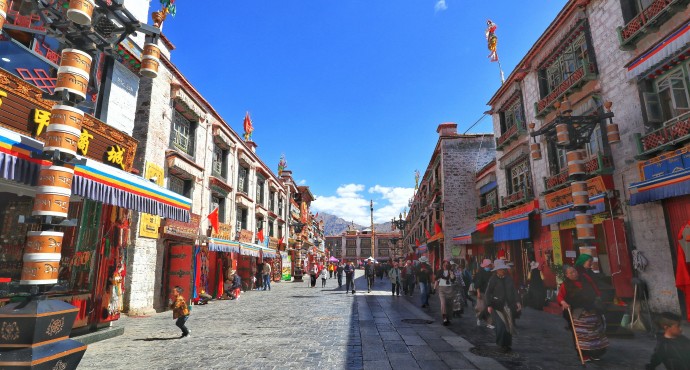 西藏八廓街旅游