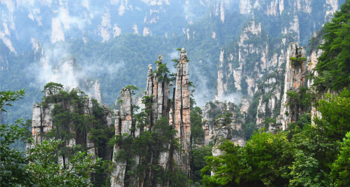 湖南天子山旅游