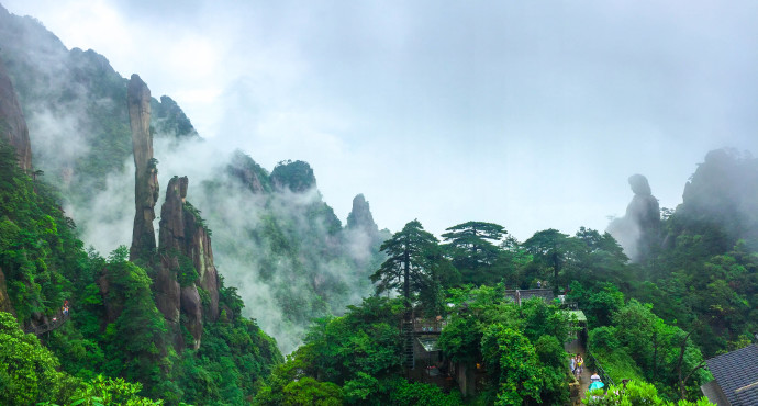 江西三清山风景名胜区旅游